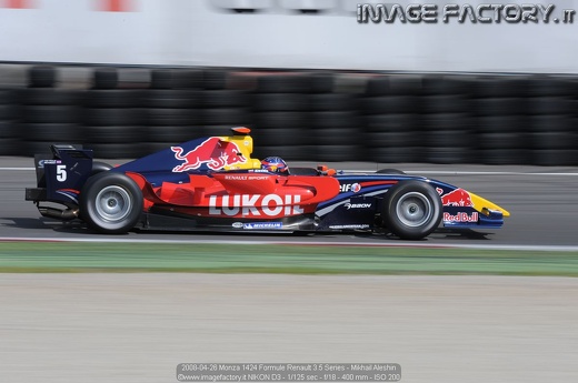 2008-04-26 Monza 1424 Formule Renault 3.5 Series - Mikhail Aleshin